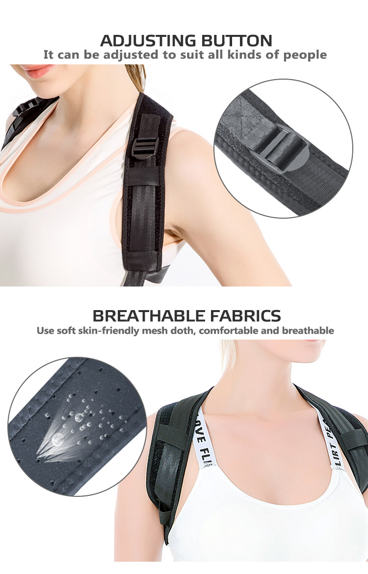 New adjustable back orthosis strap Breathable anti-hunchback sitting strap Manufacturing Solutions