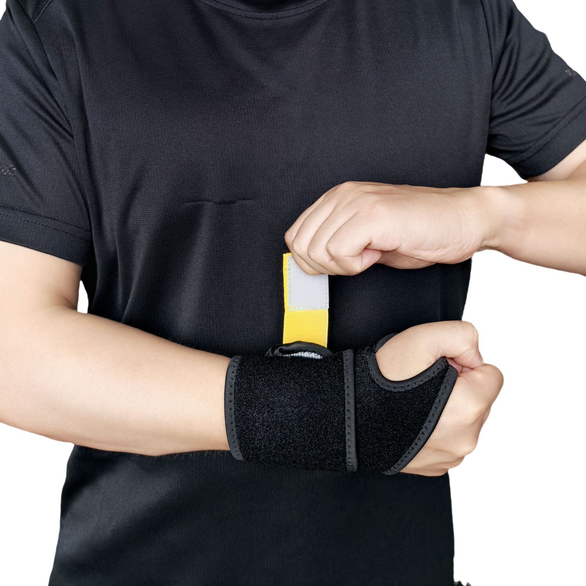 New design wrist guard sports hand palm wrapped fitness wrist strap men's pressure anti sprain breathable and sweat absorbing Custom Manufacturing