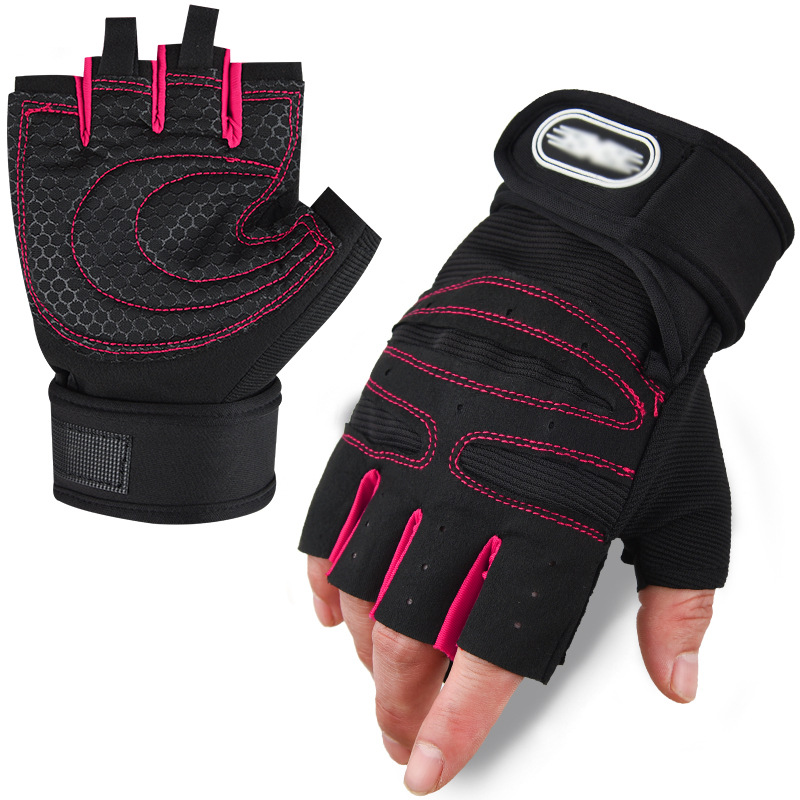 New fitness gloves for men and women protective anti-slip wrist protection barbell cycling equipment half finger gloves OEM Manufacturer