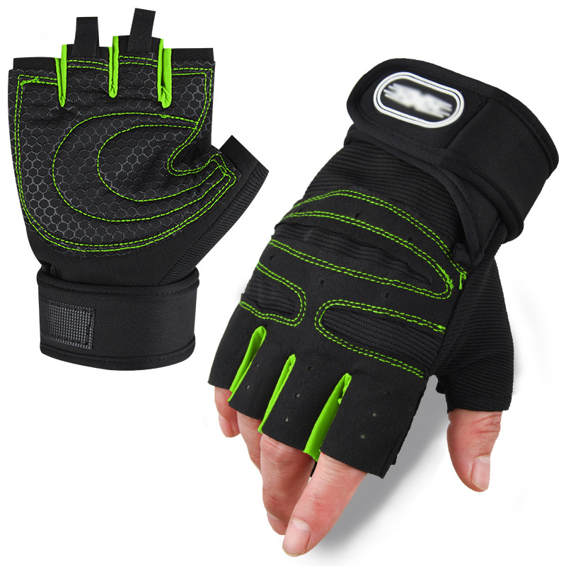 New fitness gloves for men and women protective anti-slip wrist protection barbell cycling equipment half finger gloves OEM Manufacturer