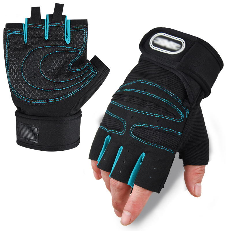 New fitness gloves for men and women protective anti-slip wrist protection barbell cycling equipment half finger gloves OEM Manufacturer