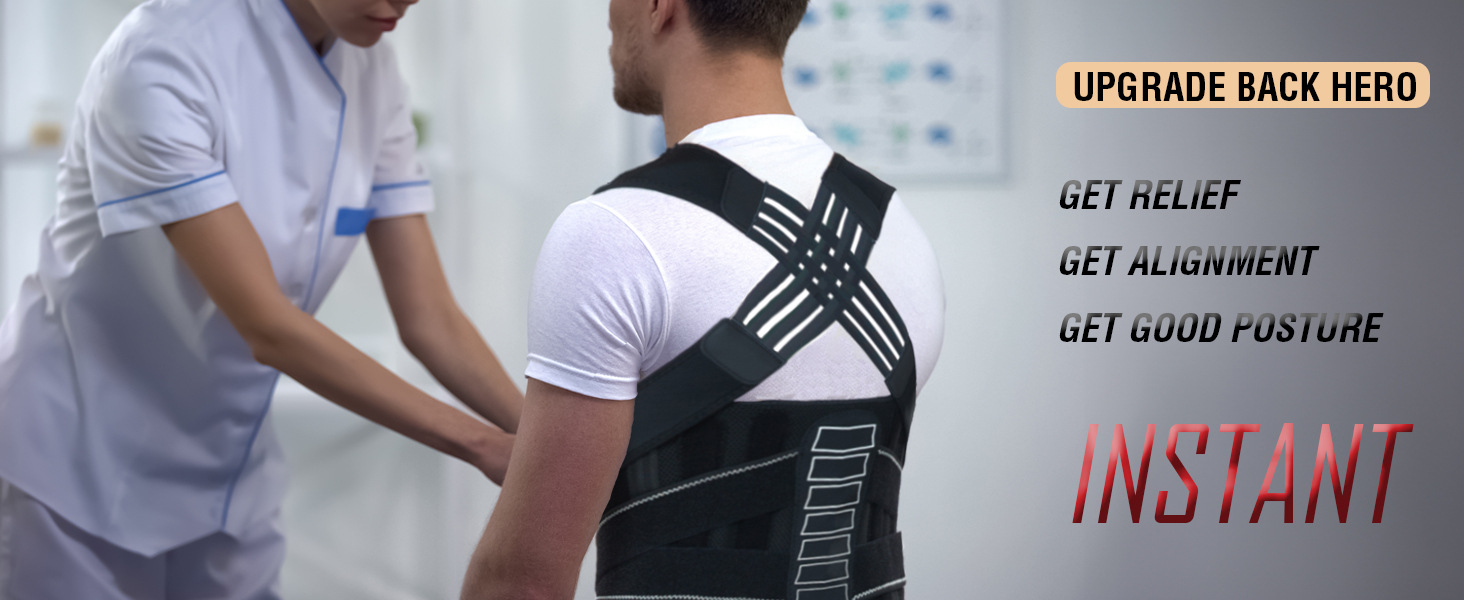 New lumbar protection anti-hunchback correction belt orthosis belt students adult back correction belt protection lumbar spine Made in China Factory Manufacturer