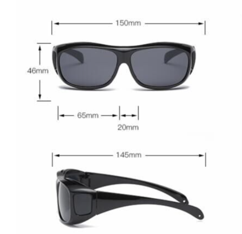 New riding sunglasses windproof  protection night vision driving glasses Europe and the United States cross-border sunglasses Direct Supplier Pricing