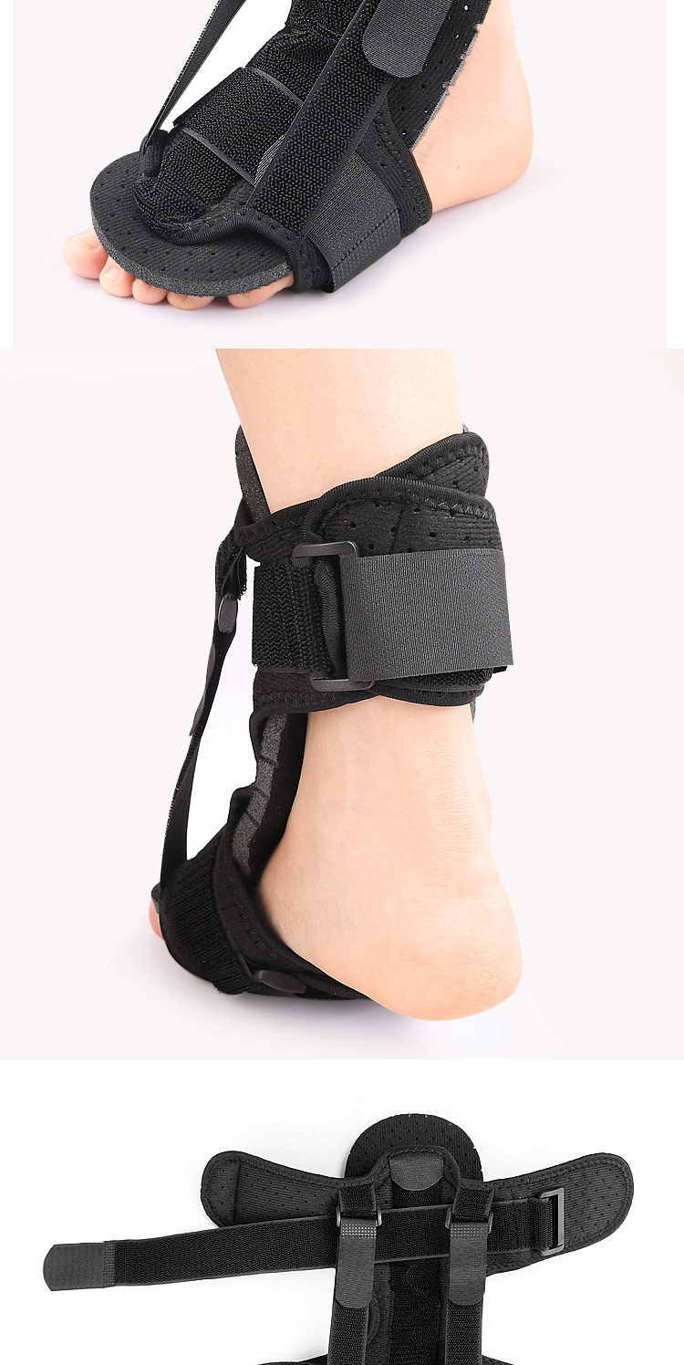 New type of foot drop valant protector foot back splint aluminum strip support adjustable support Factory Pricing Supply
