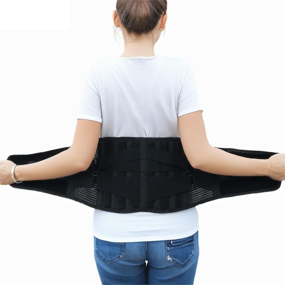 New waist support lightweight breathable R type cartilage support men and women sports high elastic belt Wholesale Factory