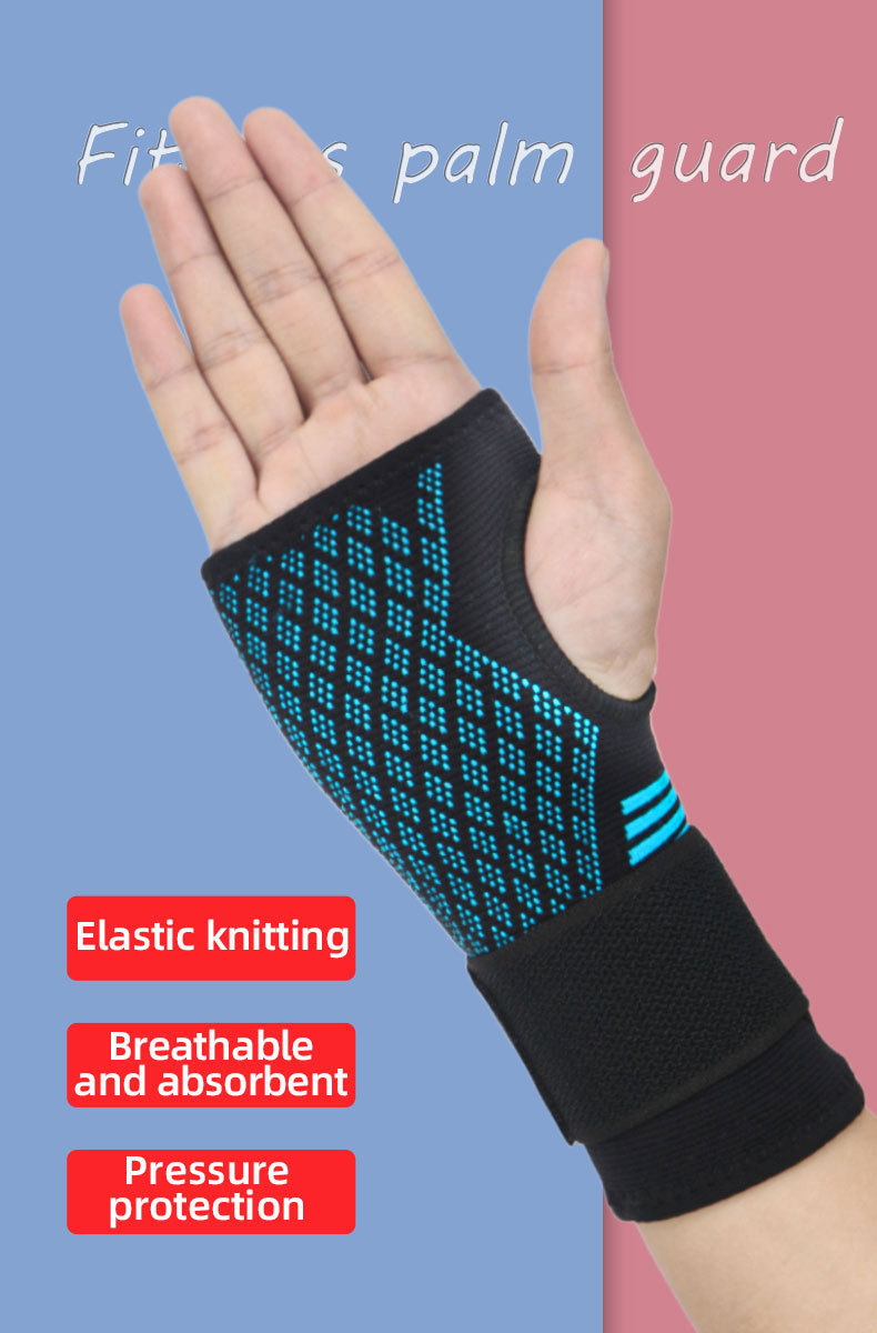 New wrist strap adjustable winding wrist strap Knitted nylon breathable wrist strap fitness protection Import Wholesale Solutions