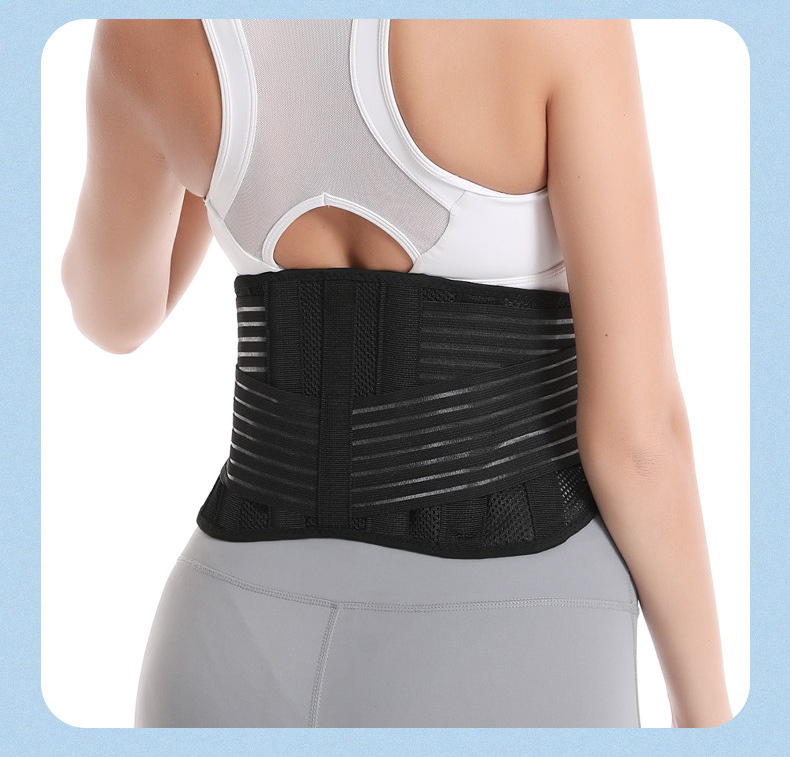 Newest Elastic  back brace lumbar support Breathable Waist Support Posture Back Belt  for back pain Wholesale B2B Pricing Outlet