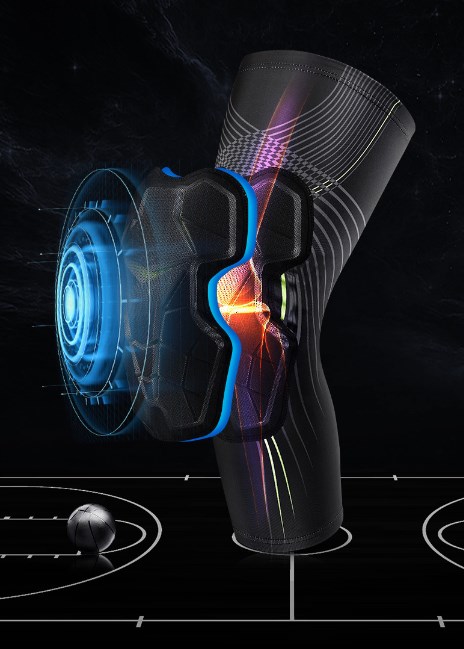 Newest Sports Crashproof Knee Support Pad Elbow Brace Arm Leg Compression Sleeves Outdoor Basketball Football Bicycle Protector B2B Wholesale