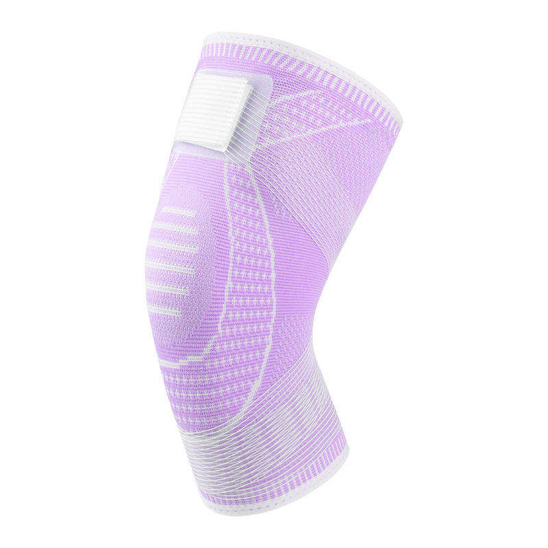 Non-slip Nylon High Elastic Stretch Breathable Adjustable Compression Knee Brace Support Sleeve Low-Cost Manufacturing Efficiency