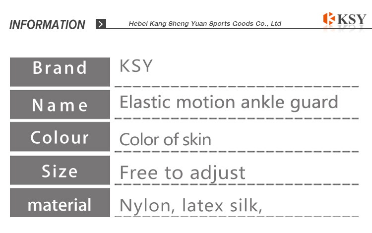 Nylon Knitted Running Fitness Exercise Sport Basketball Pressurization Ankle Pad Sleeve China Supplier Custom Solutions
