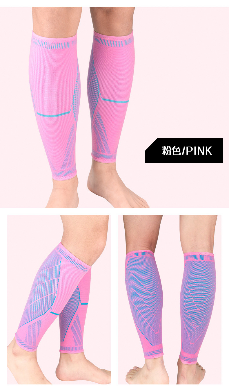 OEM Leg Sleeve Running Sports Socks Shin Splint Outdoor Exercise Calf Compression Sleeve Industrial Exporter Factory