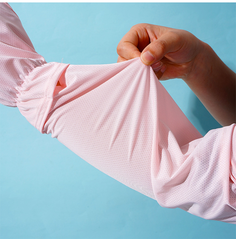 Outdoor Ice Sleeve Gloves Women's Summer Driving Sun Protection Arm Sleeves Loose Breathable Arm Guard UV Over sleeves China Bulk Supplier