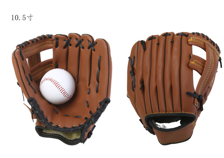 Outdoor Sports Baseball Gloves Softball Practice Left Hand For Unisex Adult Kids Train China Exporter