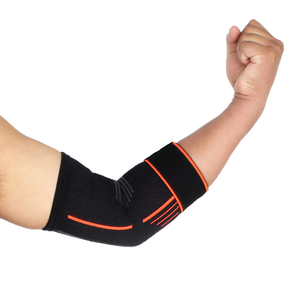Outdoor Sports Elbow Support Brace Pad Injury Aid Strap Band Arm Elastic Sleeve Bandage Pads Basketball Volleyball Industrial Supplier