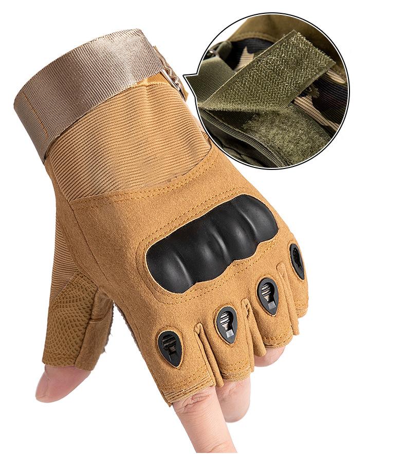 Outdoor cycling sports anti-slip wear mountaineering fitness training five-finger gloves ODM Manufacturing
