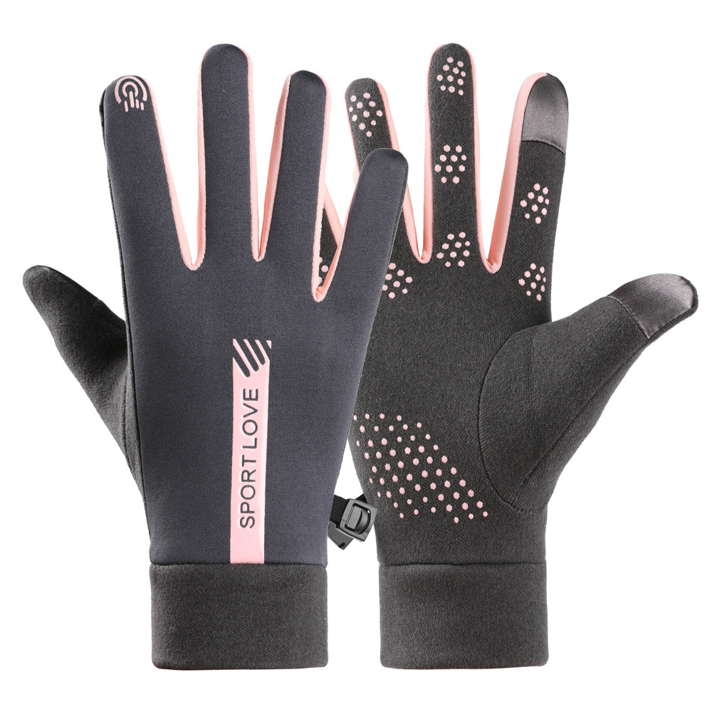 Outdoor riding sports non-slip thickened and fleece-resistant snowboarding windproof touch screen gloves Factory Wholesale Custom Solutions