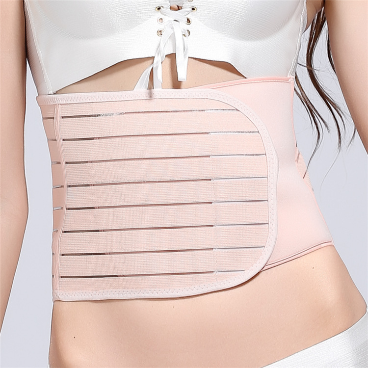 Postpartum strip abdominal retraction belt breathable and adjustable size stomach belt skeleton support for small stomach magic Mass Wholesale Custom Solutions