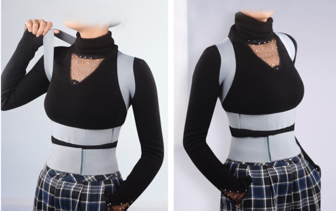 Posture Corrector Back Brace Clavicle Support Stop Slouching and Hunching Adjustable Back Trainer Unisex Correction Belt Factory Direct Sales Export