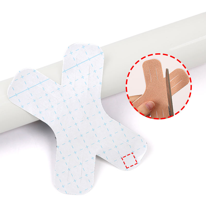 Pre-cut X-shaped Colored Kinesiology Tape Intramuscular patch Elastic Sports Adhesive Kinesiology Tape 20pcs one set Low-Cost Manufacturing Hub