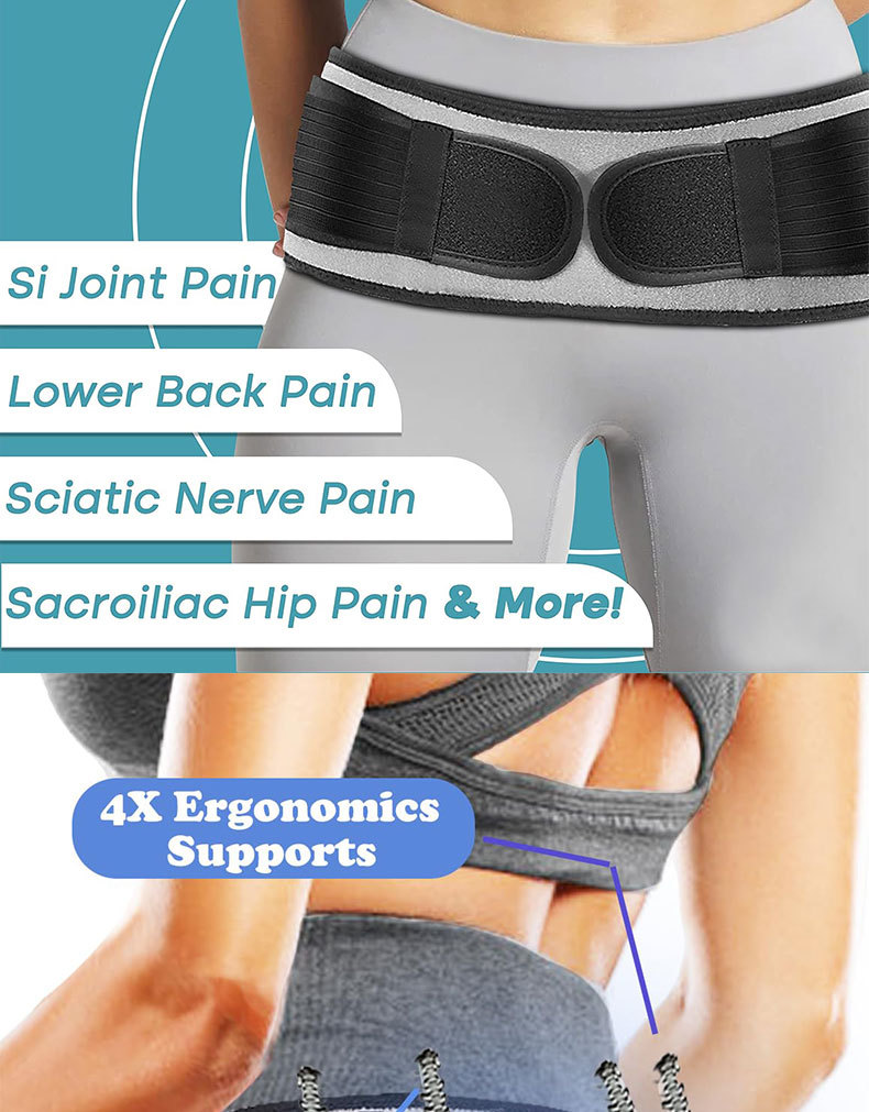 Pregnant women pelvic belt postpartum abdominal retraction correction pelvic belt front buckle waist support belt China Exporter Custom Solutions