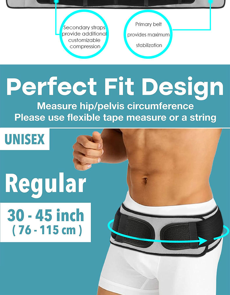 Pregnant women pelvic belt postpartum abdominal retraction correction pelvic belt front buckle waist support belt China Exporter Custom Solutions
