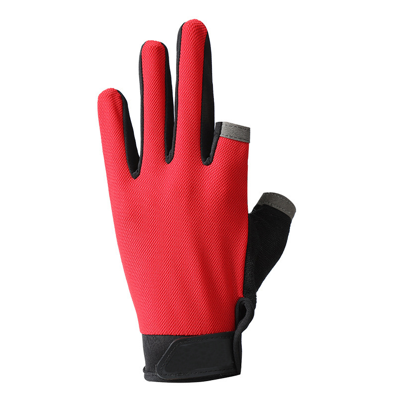Professional Hand Release Fish Ice Silk Gloves Anti-sweat Fishing Gloves Summer Cooling Cycling Gloves Custom Manufacturing