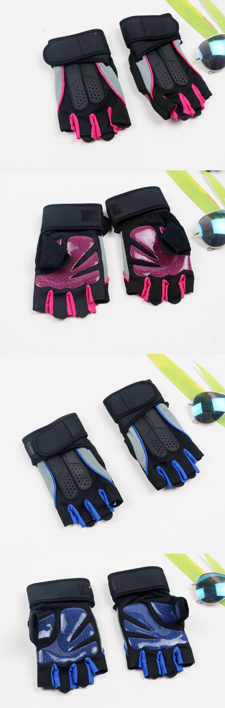 Professional Manufacturer Weight Lifting Training Gym Gloves Workout Bodybuilding Fitness Gloves Production Facility Export