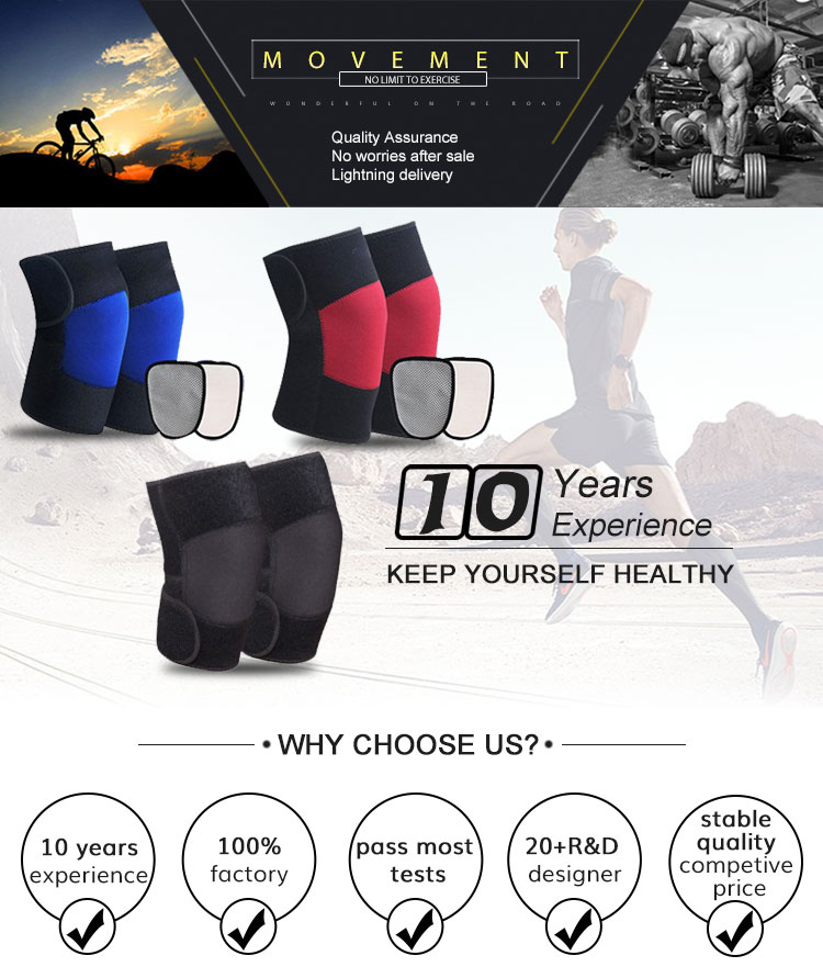 Professional Sports Knee Sleeve Support Breathable Bandage Knee Braces For Knee Pain Industrial Exporter Custom Solutions