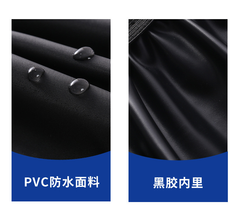 Rain Boot Shoe Cover Black Waterproof with Reflector High Top Clear Shoes Dust Covers for Motorcycle Bike Rain Cover Men Women China Factory Supply