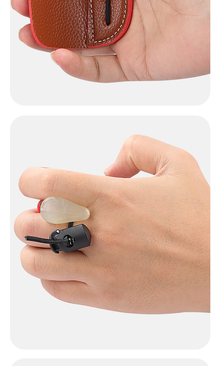 Recurve bow protective finger single-layer three-finger protective finger cover sports fitness shooting protective gear Private Label Manufacturing Innovation