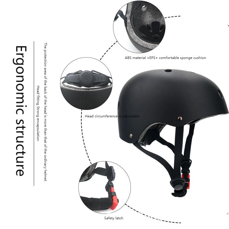 Riding skateboard helmet for adults and children roller skating balance bike helmet can be turned around safety helmet Affordable Factory Pricing Partners