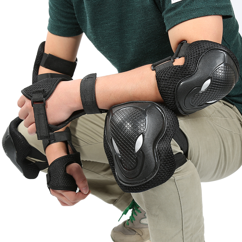 Roller Skate Skateboard Electric Scooter Protective Gear Sets Knee Pads Elbow Protection Wrist Guards For Adult Quality Manufacturing Innovation