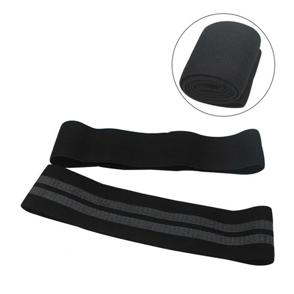Rubber silk nylon fabric women hip circle resistance band for women outdoor indoor exercises Made in China Factory