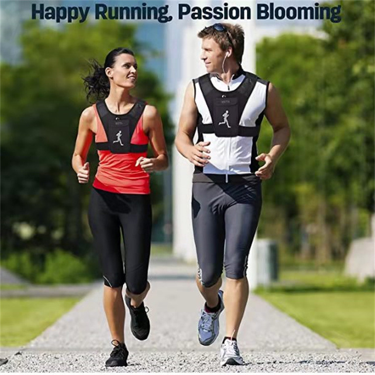Running Backpack Lightweight Sport Vest Bags Male Female Trail Bag Large-Capacity Reflective Sports Waist Bag For Running Mass Market Wholesale Customization