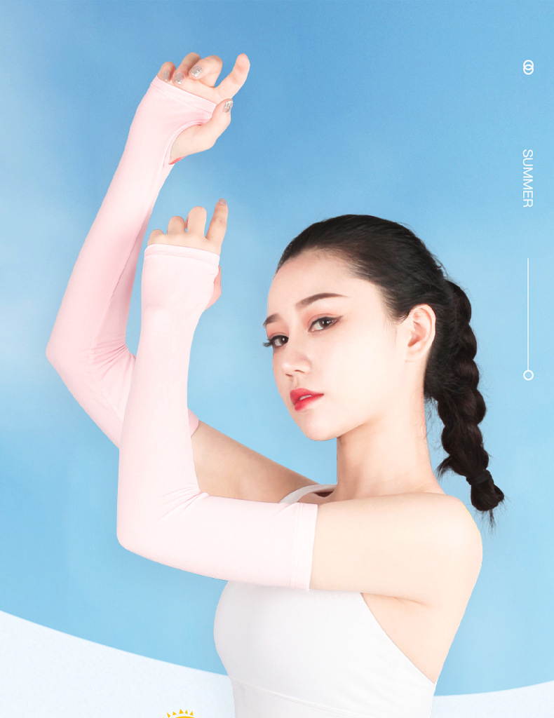 Running Golf Cycling Basketball Driving Fishing anti uv sun protective Unisex Ice Silk Arm Cover Sleeves Factory Authorized Wholesale Sourcing