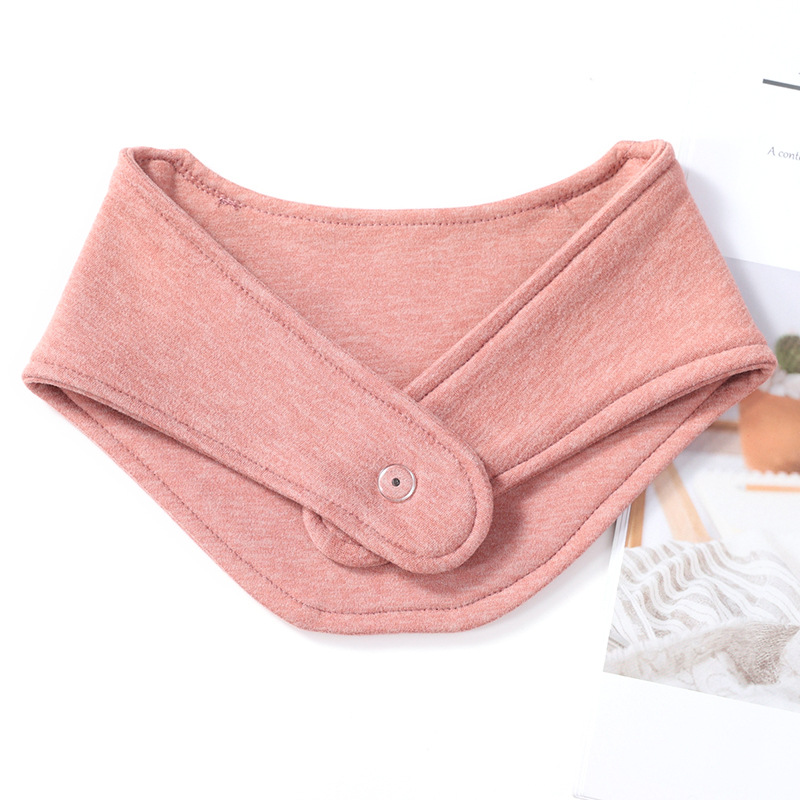 Silk velvet neck guard warm cervical neck collar cover for men and women to protect the neck sleep cold small vest shoulder China Factory Supply