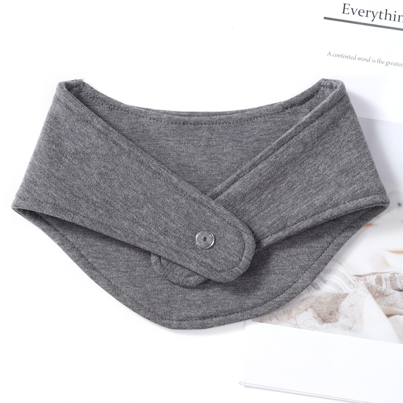 Silk velvet neck guard warm cervical neck collar cover for men and women to protect the neck sleep cold small vest shoulder China Factory Supply