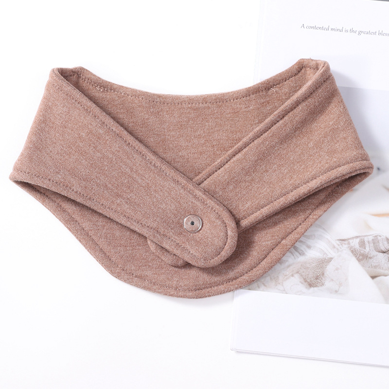 Silk velvet neck guard warm cervical neck collar cover for men and women to protect the neck sleep cold small vest shoulder China Factory Supply
