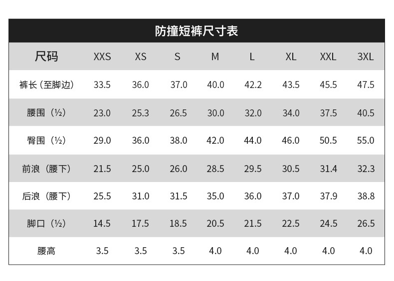Ski butt pad adults and children inline skate protection equipment wear skate hip protection pants Global Trade Manufacturing