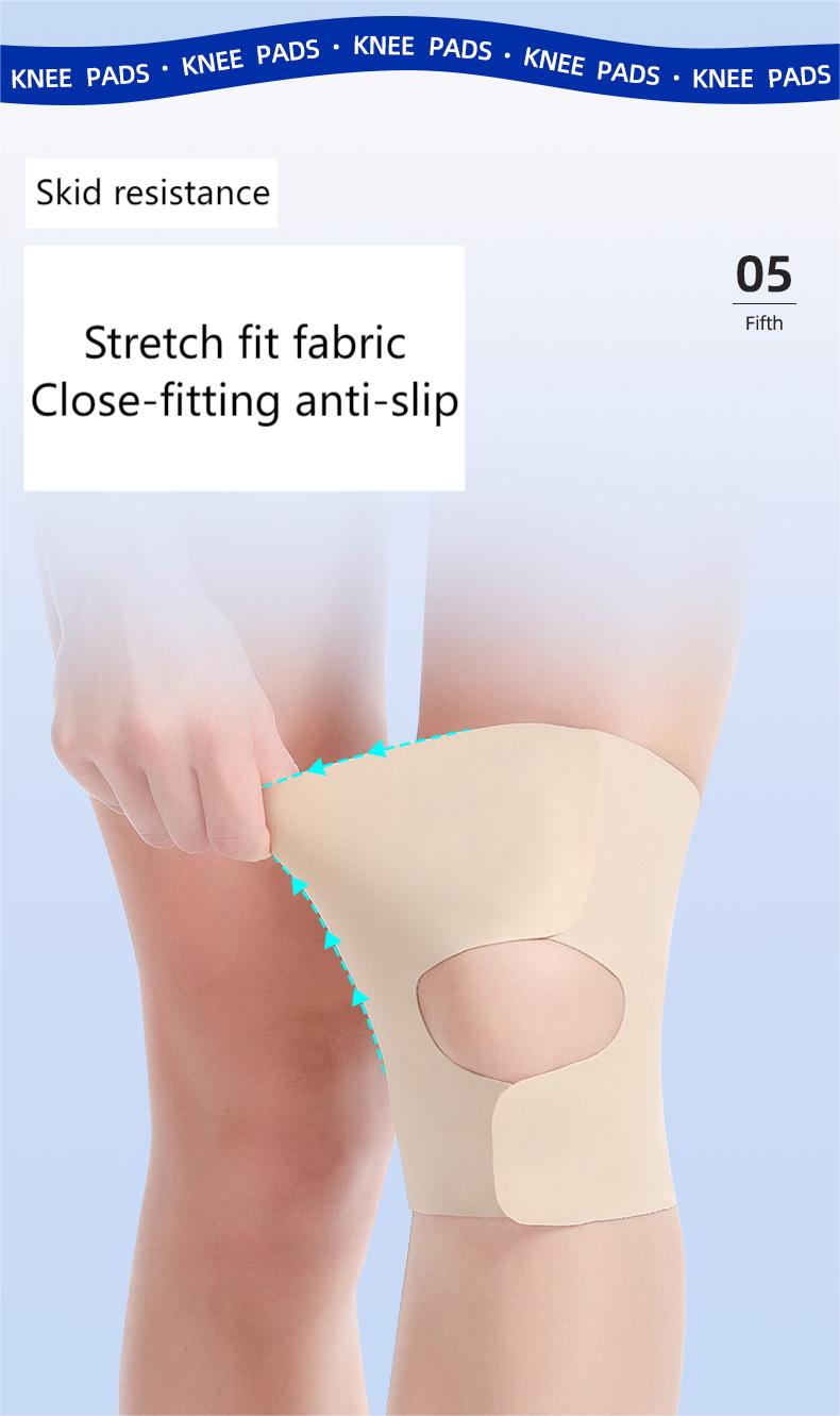 Slim adjustable sports knee meniscus protective cover fixed support running mountaineering protective gear Supplier Wholesale Production