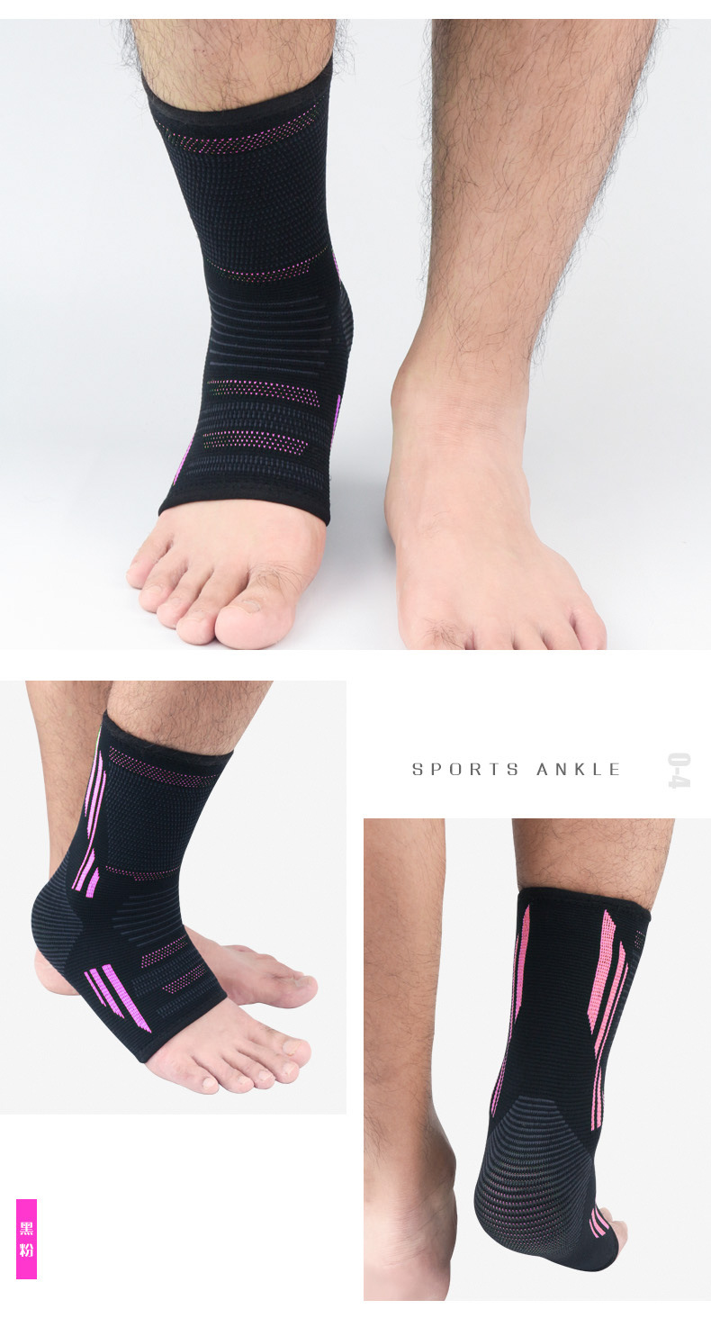 Sport Ankle Fixing Supporter Ankle Brace Compression Support Sleeve Elastic Bandage Foot Cuffs Sports Running Socks Export-Oriented Factory Custom Solutions