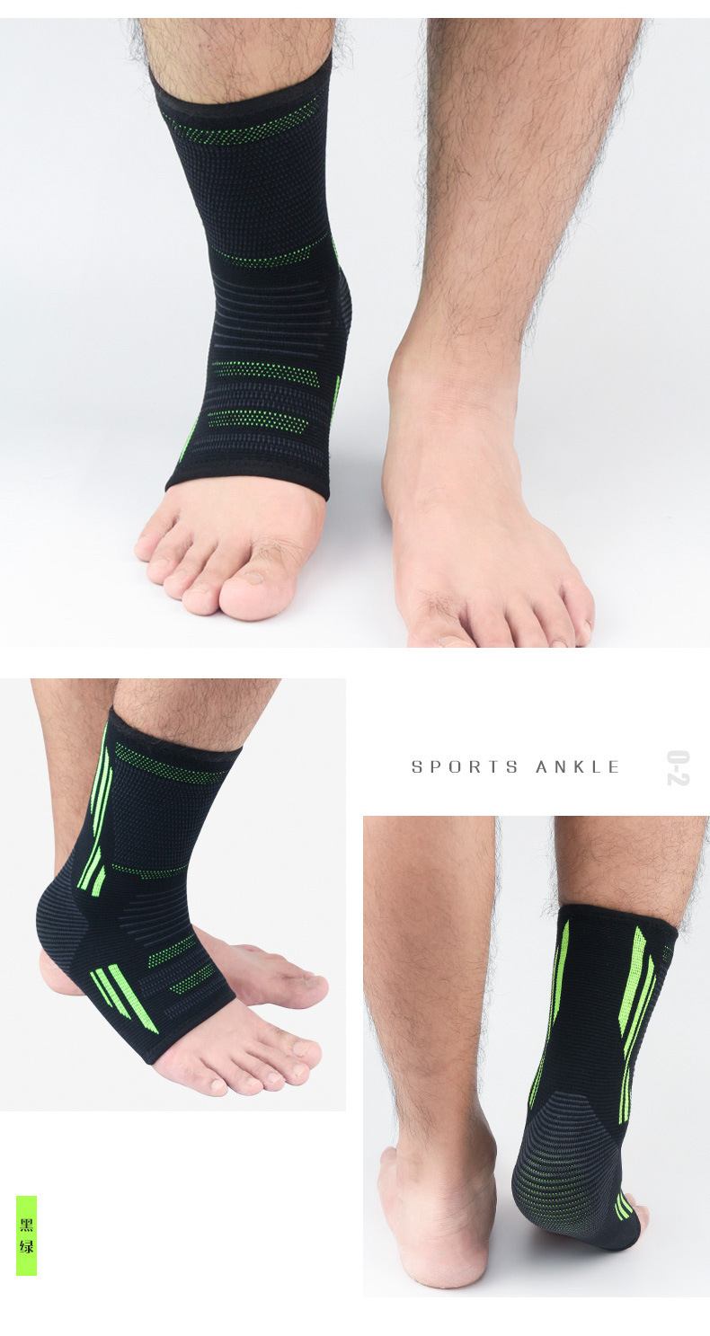 Sport Ankle Fixing Supporter Ankle Brace Compression Support Sleeve Elastic Bandage Foot Cuffs Sports Running Socks Export-Oriented Factory Custom Solutions