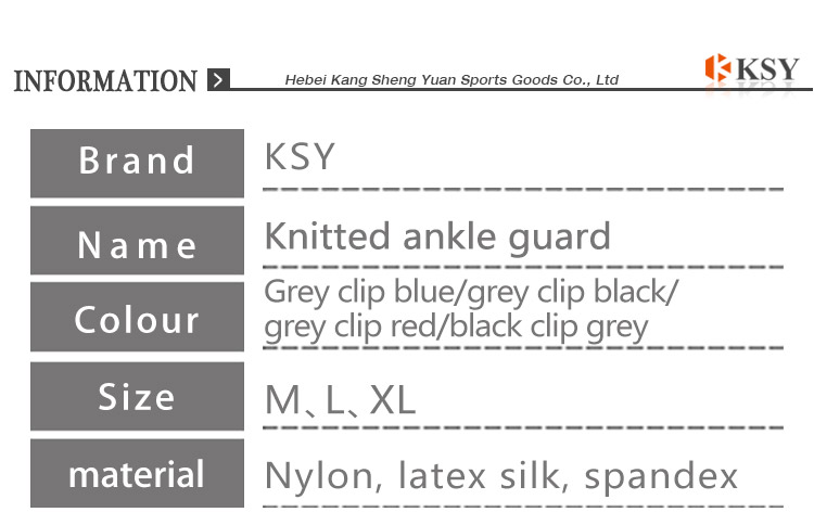 Sport fitness ankle brace nylon breathable fabric ankle support for man and woman Factory-Owned Wholesale