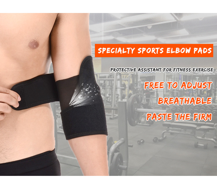 Sports Elbow Bandage Breathable Elbow Pads Basketball Volleyball Gym Adjustable Sports Safety Arm Sleeve Pads Direct Wholesale