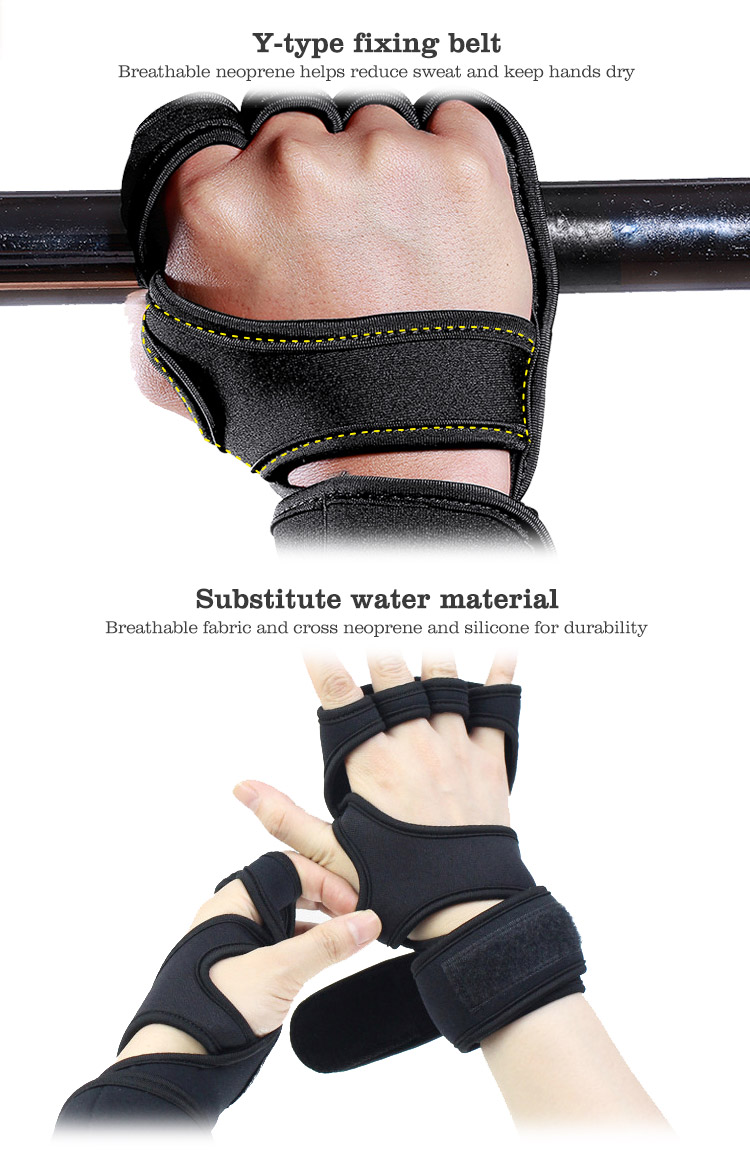 Sports Gym Fitness Gloves Shockproof Weight Lifting Training Glove Half Finger Cycling Gloves for Men Women Factory Authorized Wholesale Export