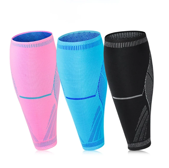 Sports Leg Compression Sleeves Basketball Knee Brace Protect Calf and Shin Splint Support for Men Women China Supplier