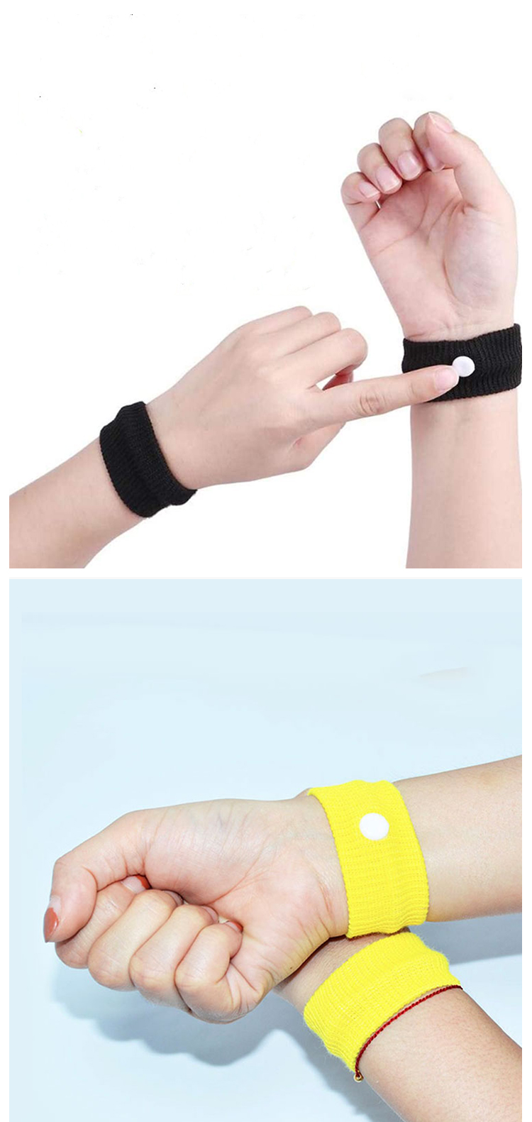 Sports Safety Wristbands Wrist Support Car sickness Seasick Anti Motion Sickness Wrist Bands Anti Nausea Wristbands B2B Factory Pricing Processing