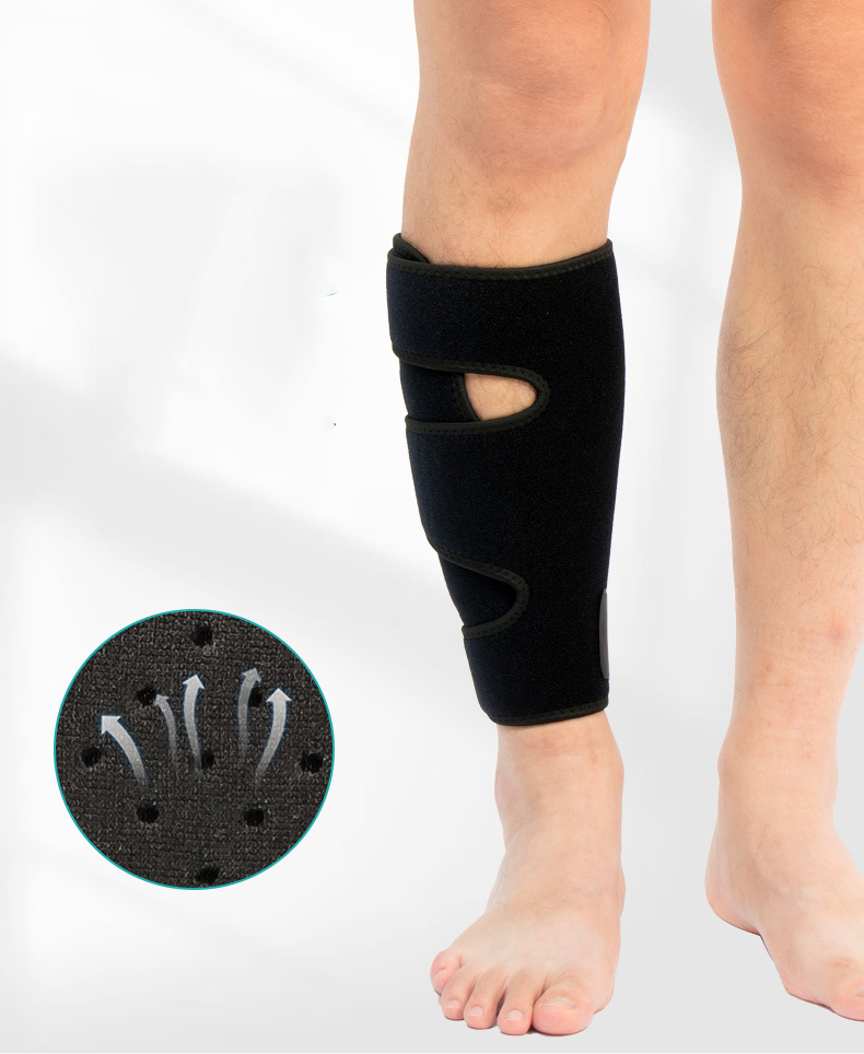 Sports Shin Support Calf Shin Support Brace Adjustable calf Compression Sleeve Wrap Band for Running Factory Pricing