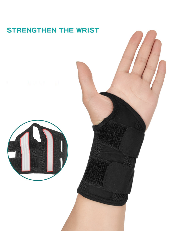 Sports Wrist Support Brace with Splints Wholesale Wrist Support Compression Hand Support Wrist Brace China Factory Supply