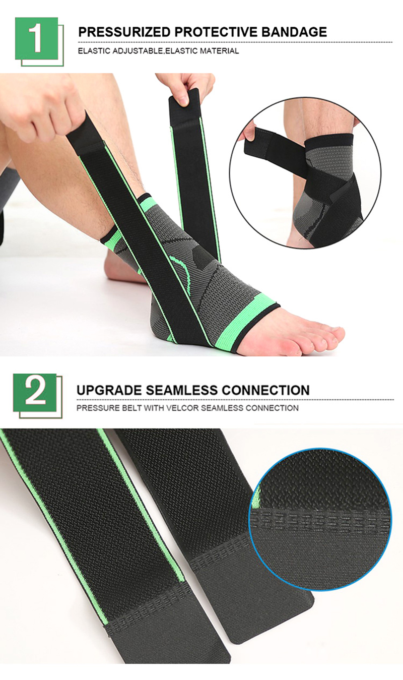 Sports ankle bandage Ankle brace Basketball sprained ankle protector Women's fixed foot bare brace men's strap B2B Manufacturing